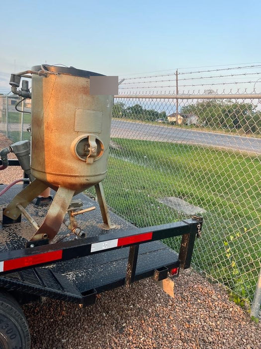 2024 TEXAS PRIDE TRAILERS 18'-20' Lowboy Sand Blasting Unit