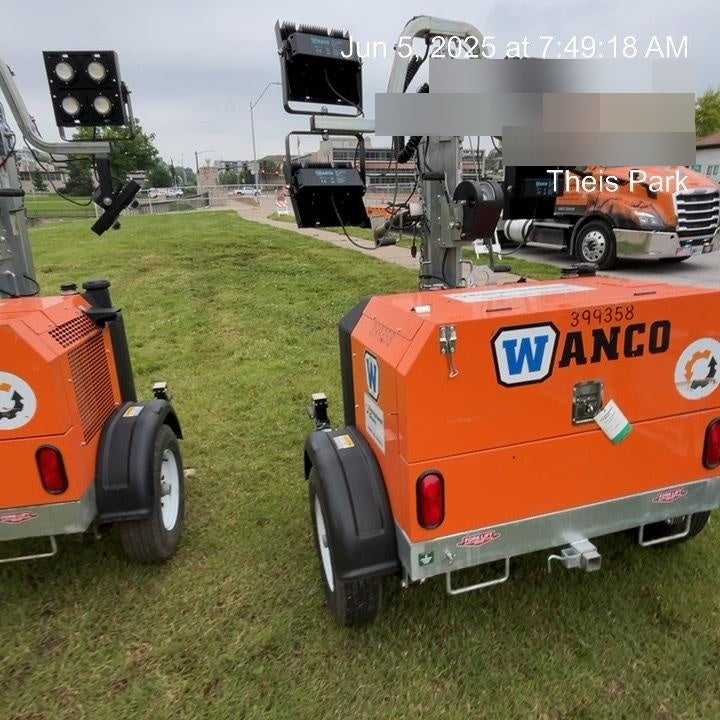 2024 Wanco WLTT-4MM4K Diesel, Deep Sea Controller, Shore Power Plug, Auto Start, (4) 350W LED Floodlights, 4kW Generator, 60 Gal Fuel Tank, 2" Ball, T3