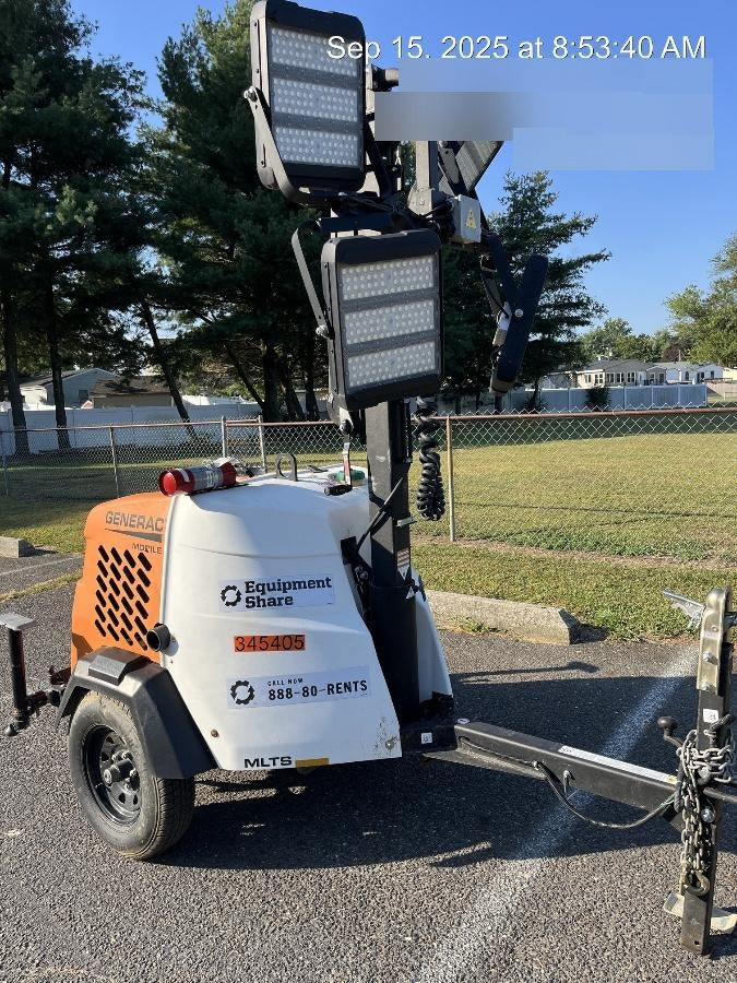 2023 Generac MLT2 Diesel, Flex Switch 120V Input, Powerzone Controller, (4) 320W LED Lights, 4kW Generator, 39.9 Gal Fuel Tank, 2" Ball, T3