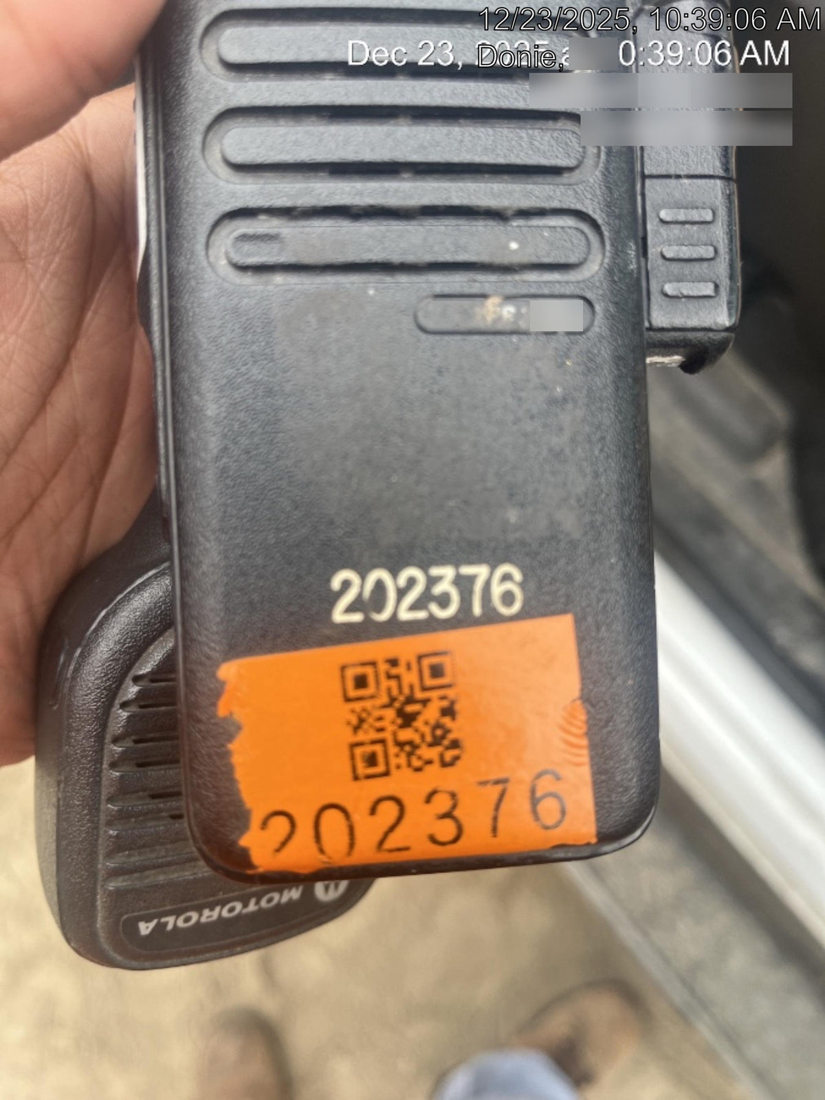 2022 MOTOROLA XPR3300E