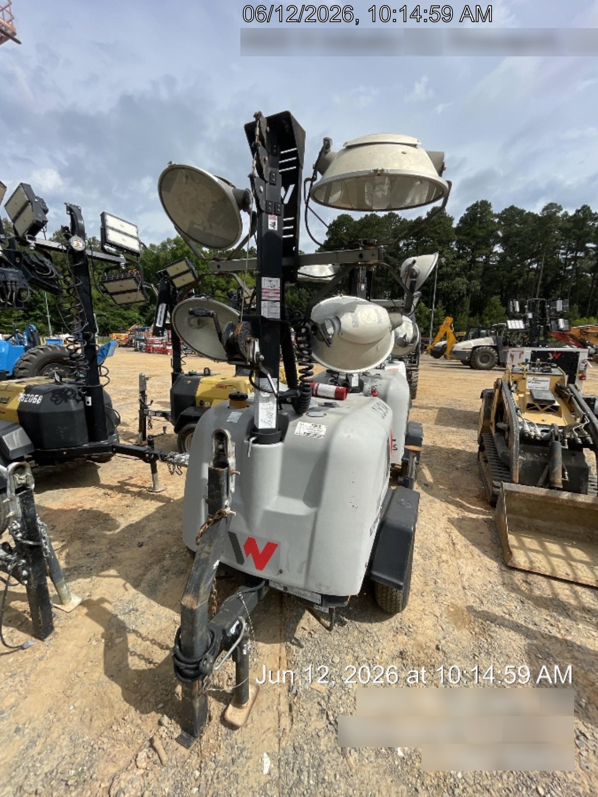 Wacker Neuson LTV6K-MH Wacker Neuson LTV6K Towable Light Tower