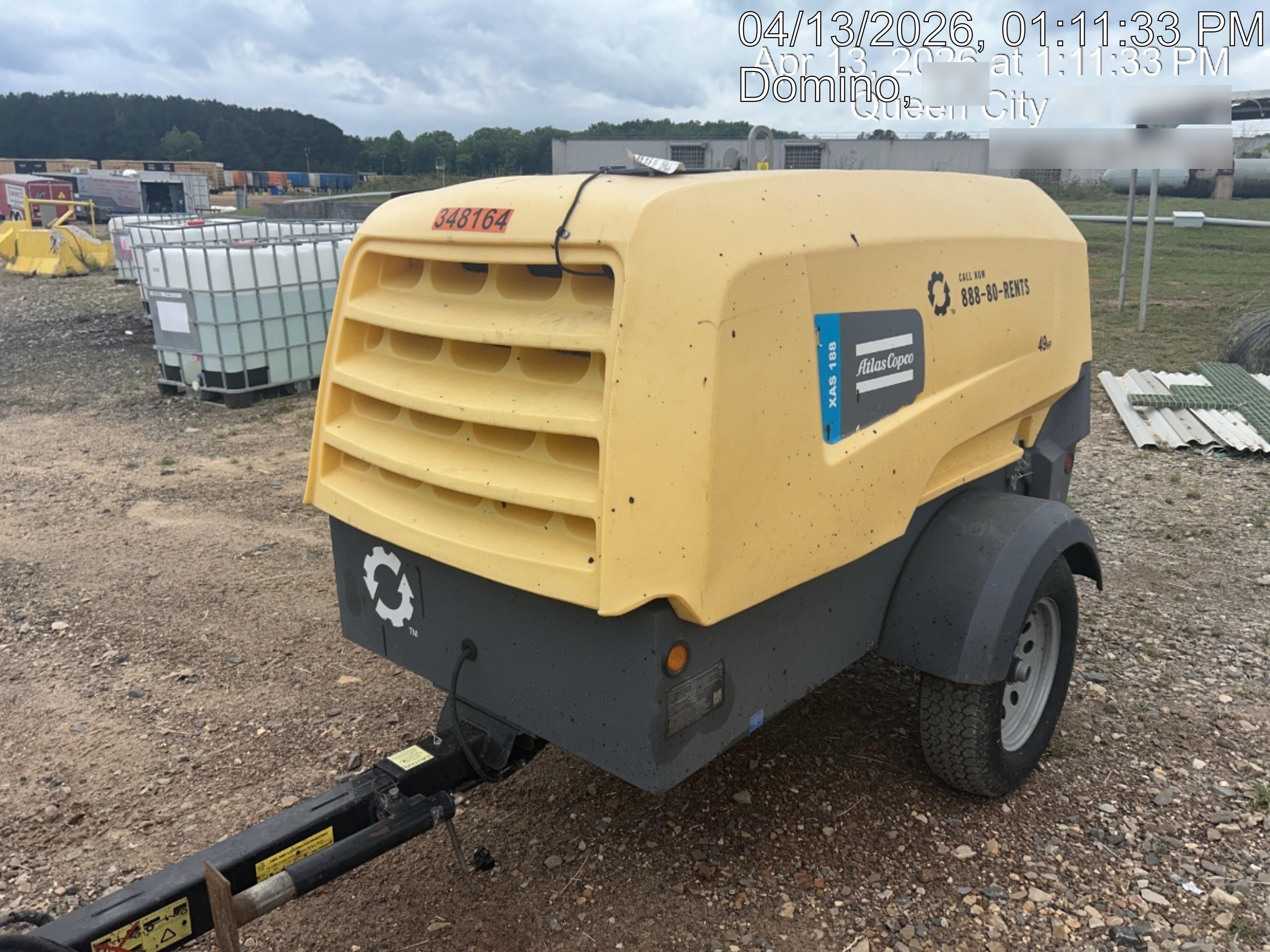 2023 ATLAS COPCO XAS188 CWK