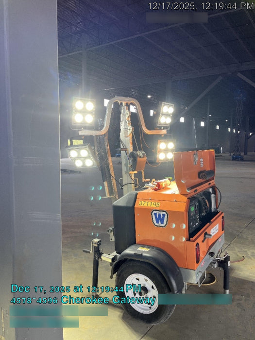 2023 Wanco WLTT-4MM4K Diesel, Deep Sea Controller, Shore Power Plug, Auto Start, (4) 350W LED Floodlights, 4kW Generator, 60 Gal Fuel Tank, 2" Ball, T3