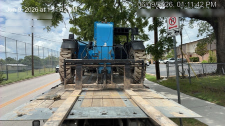 2017 Genie GTH-844 Diesel Engine, Solid Tires, 60" Carriage, Open ROPS