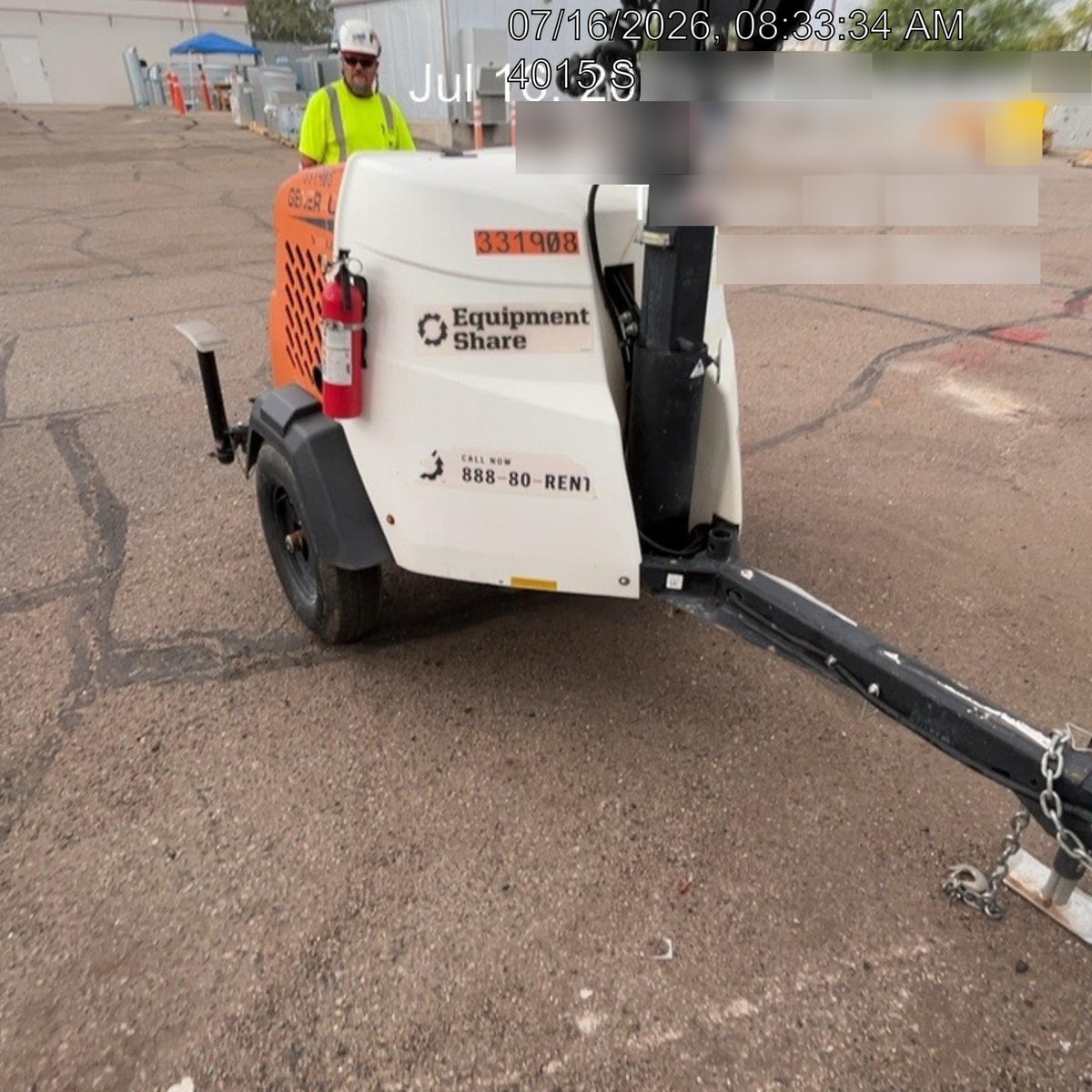 2023 Generac MLT2 Diesel, Flex Switch 120V Input, Powerzone Controller, (4) 320W LED Lights, 4kW Generator, 39.9 Gal Fuel Tank, 2" Ball, T3