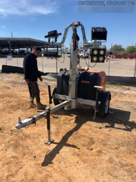 2024 Wanco WLTT-4MM4K Diesel, Deep Sea Controller, Shore Power Plug, Auto Start, (4) 350W LED Floodlights, 4kW Generator, 60 Gal Fuel Tank, 2" Ball, T3