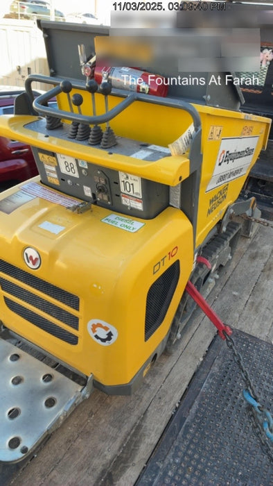 2021 WACKER NEUSON DT10