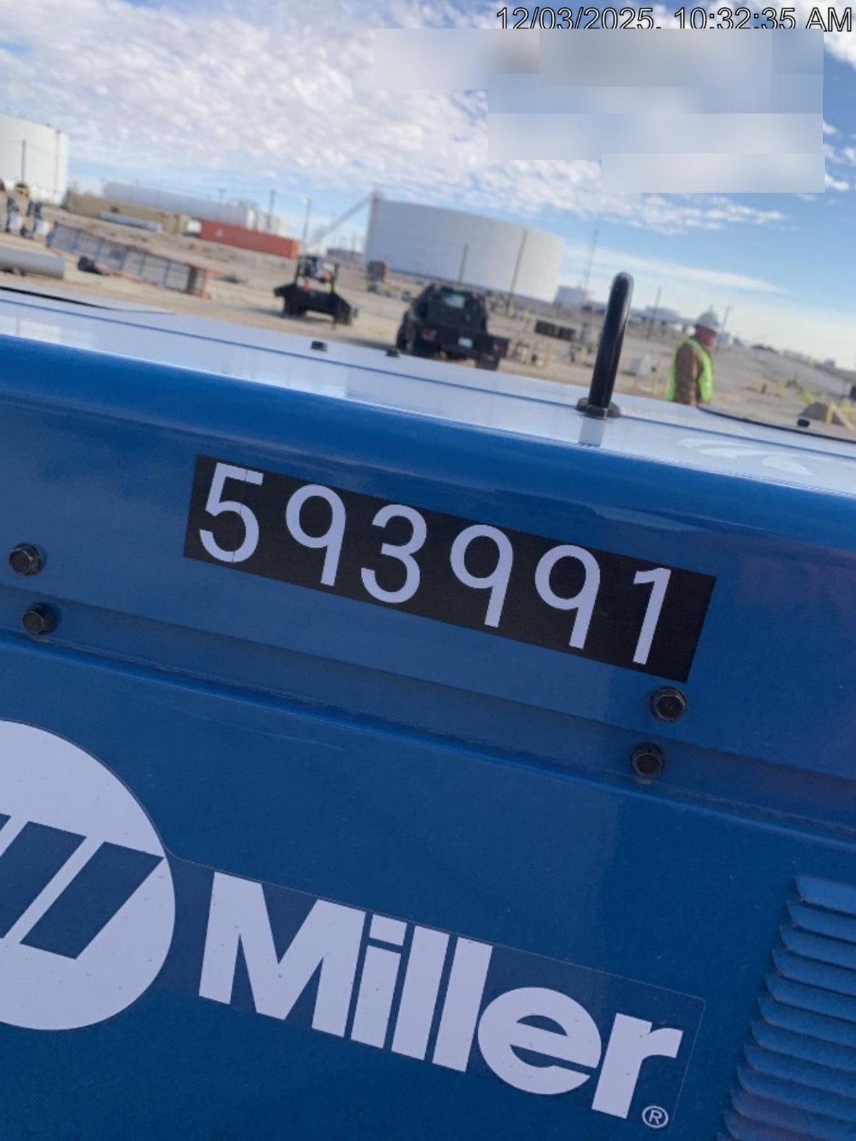 2025 MILLER ELECTRIC BIG BLUE 400