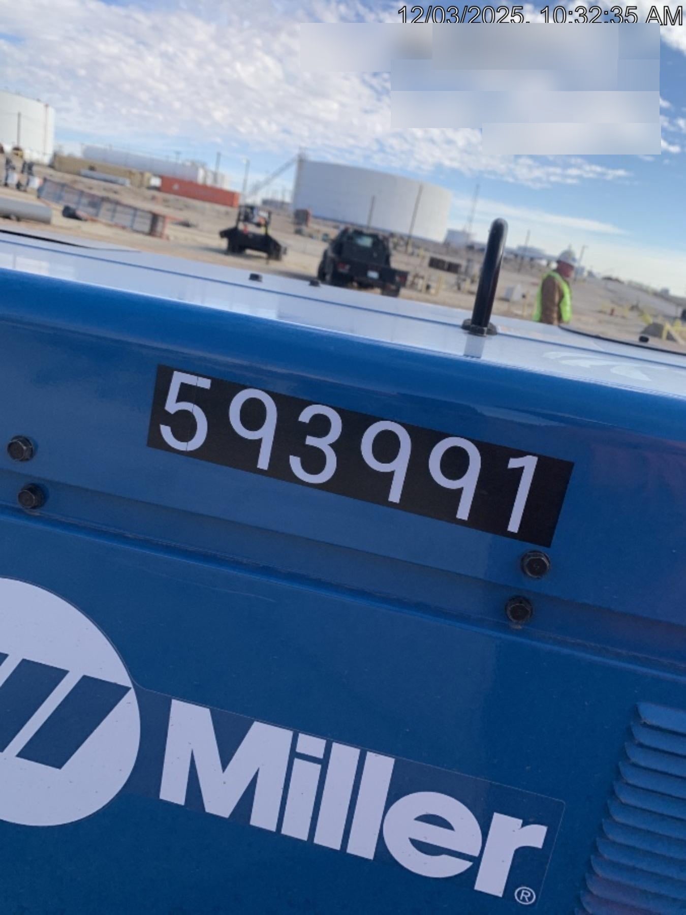 2025 MILLER ELECTRIC BIG BLUE 400