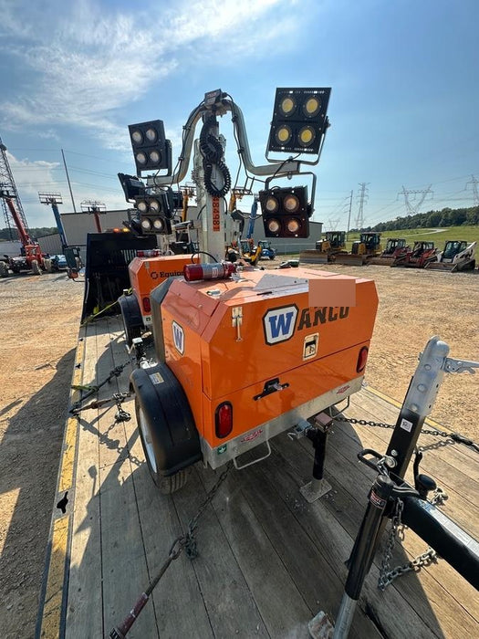 2025 Wanco WLTT-4MM4K Diesel, Mitsubishi L2E, 9.0HP @1800 rpm, Deep Sea Controller, Shore Power Plug, Auto Start, (4) 350W LED Floodlights, 4kW Generator, 60 Gal Fuel Tank, 2" Ball, T3