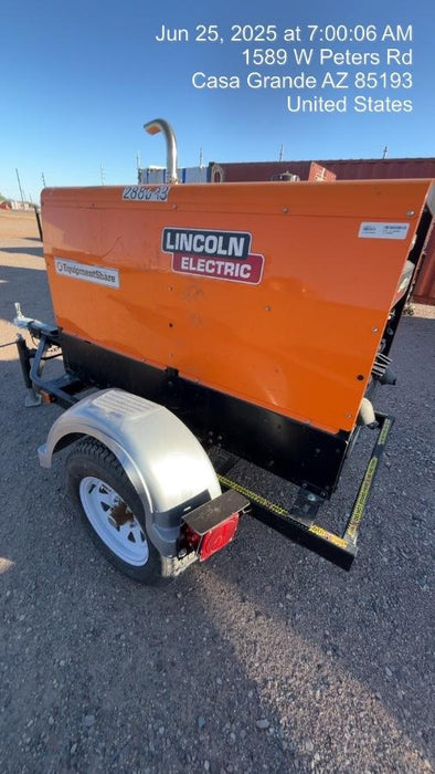 2023 Lincoln Electric LE400 Kubota V1505, Trlr, Cable Rack, Light Kit, ES Decals, T3