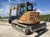 2017 Case CX80C CLOSED CAB, A/C,RUBBER TRACKS PADS,7'-2" ARM,THUMB