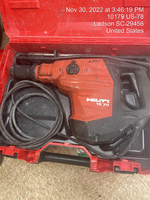 2019 HILTI TE 70-AVR