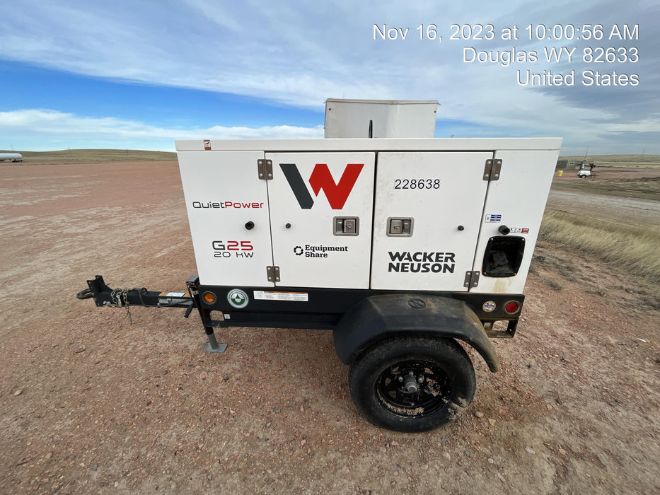 2022 WACKER NEUSON G25