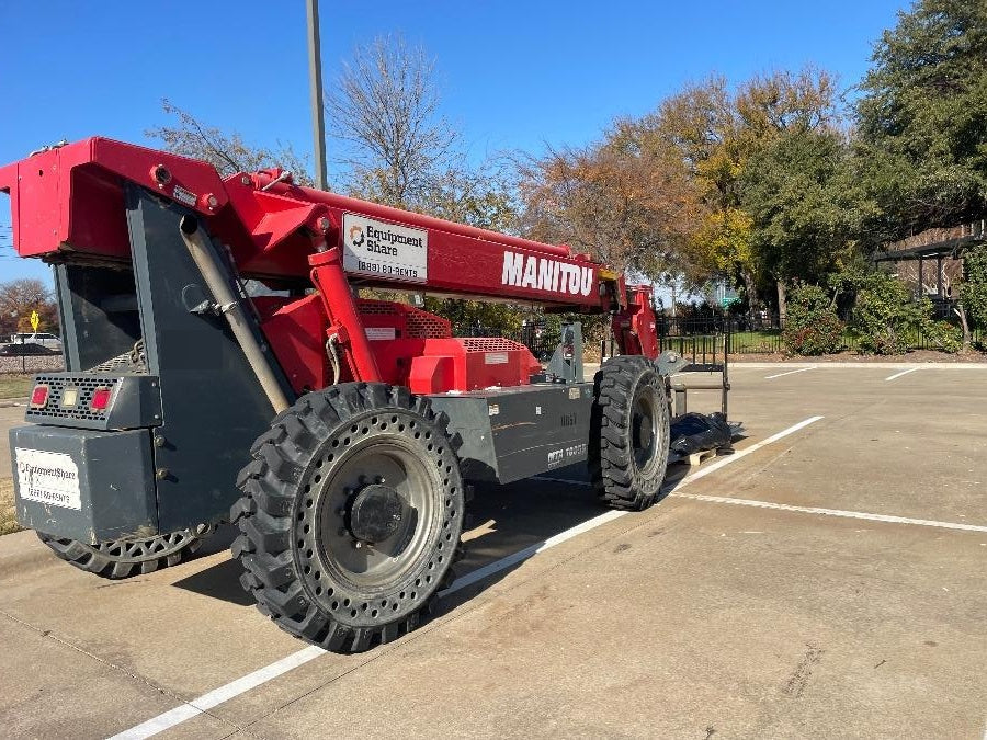 2018 Manitou MTA10055 Manitou MTA10055 - Canopy, Worklights, Beacon, 66" Carriage, 60" Forks, Solid Tires, Aux Hydraulics