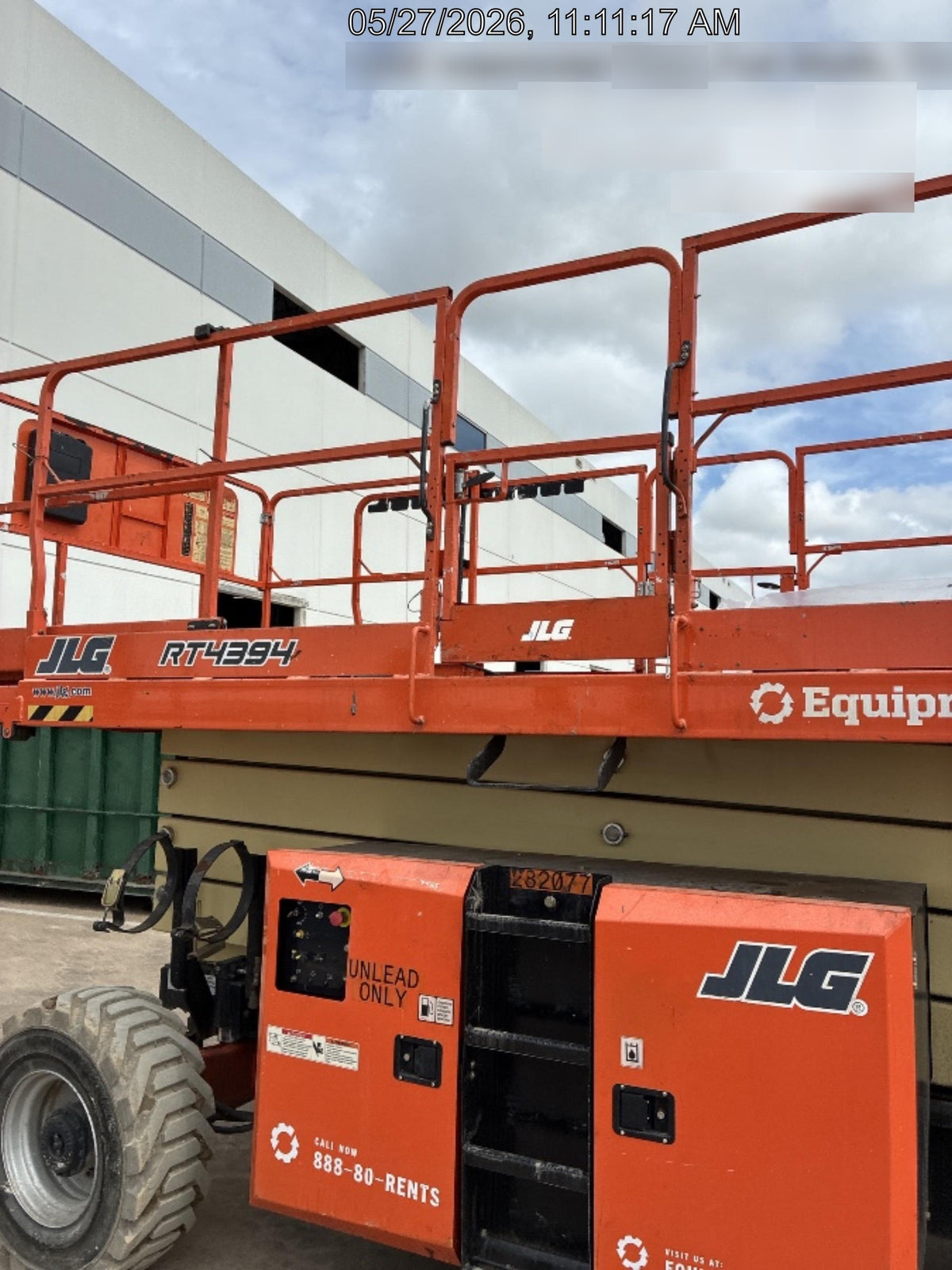 2022 JLG RT4394