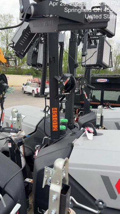 2024 Wacker Neuson LTT4 Diesel, Kohler KDW702, Deep Sea Controller, Auto Start, LED 320W, Bypass Outlet, T3