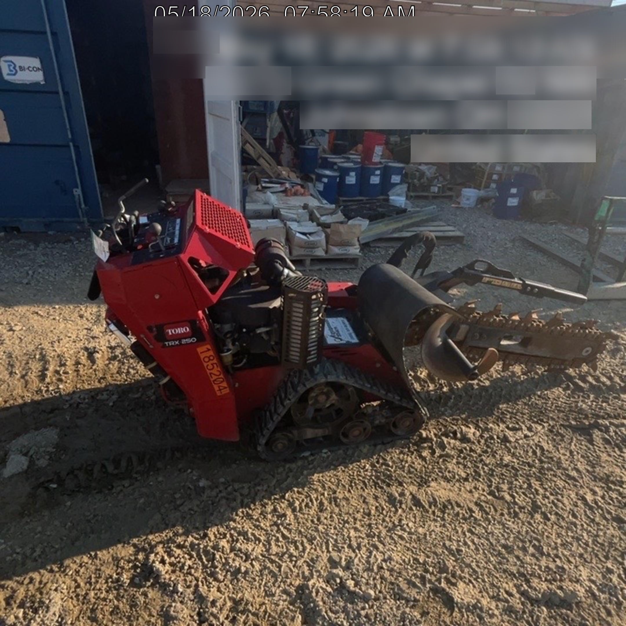 2021 TORO TRX-250