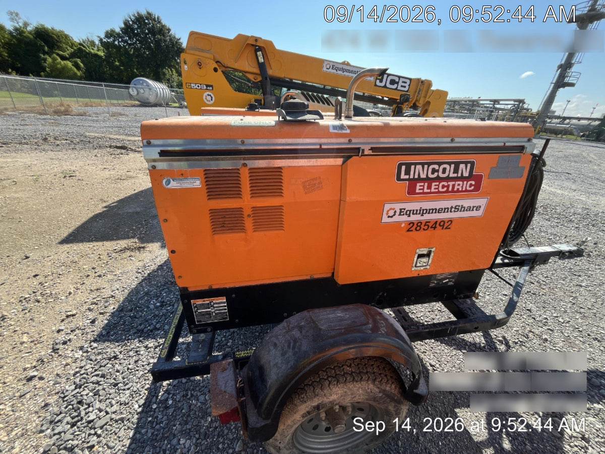 2022 Lincoln Electric LE400 Kubota V1505, Trlr, Cable Rack, Light Kit, ES Decals, T3