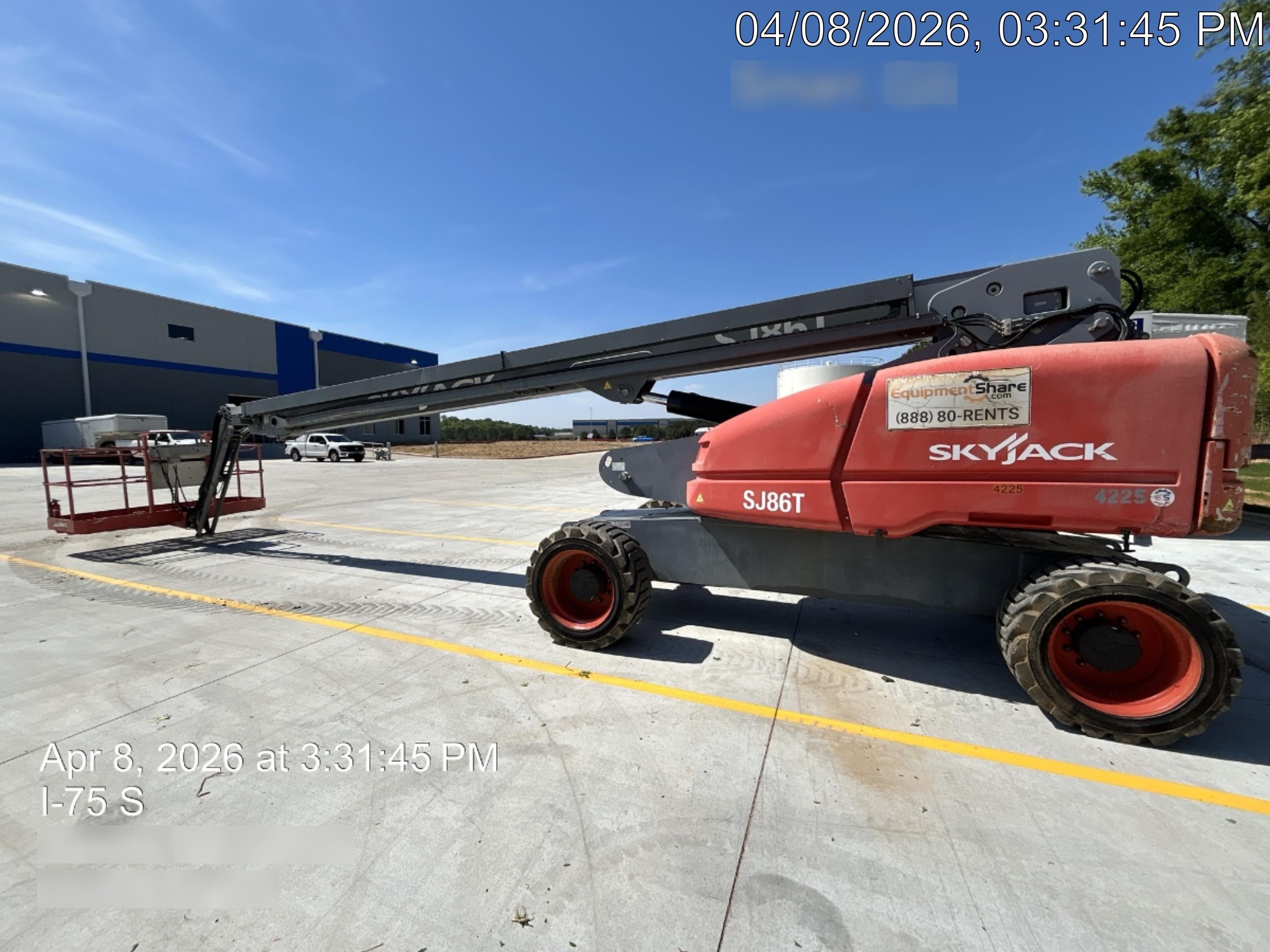 2017 SKYJACK SJ86T