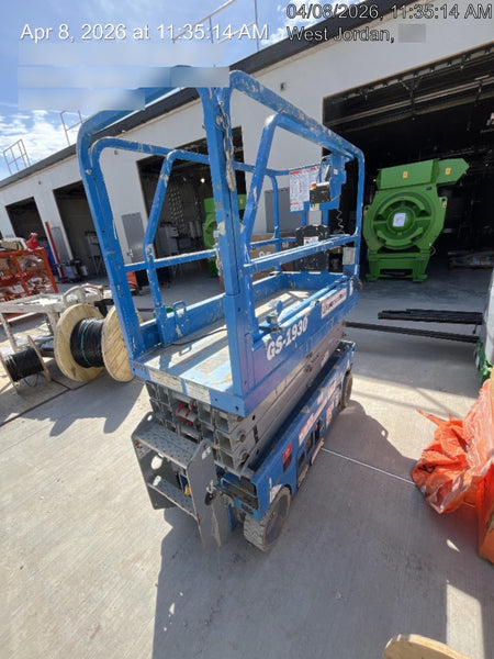 2020 Genie GS-1930 Fixed rails with chain entry gate - Pre A92.20