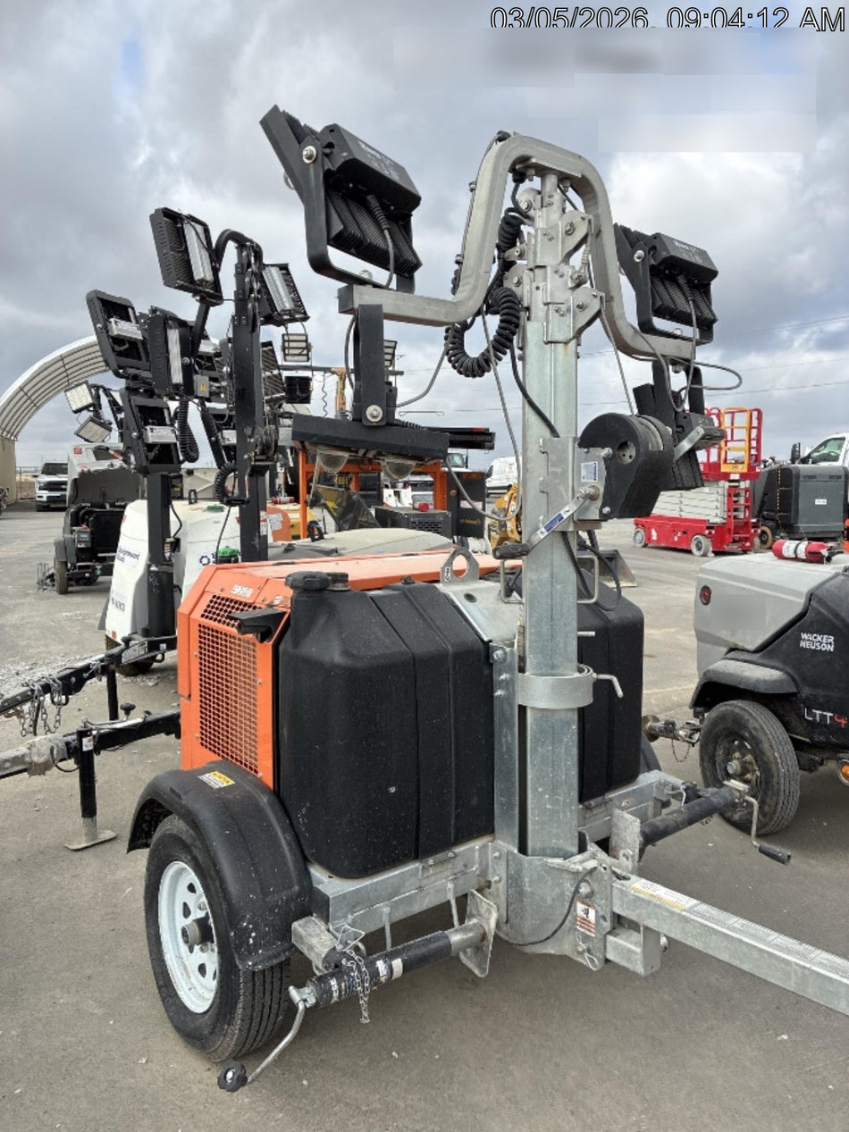 2024 Wanco WLTT-4MM4K Diesel, Deep Sea Controller, Shore Power Plug, Auto Start, (4) 350W LED Floodlights, 4kW Generator, 60 Gal Fuel Tank, 2" Ball, T3
