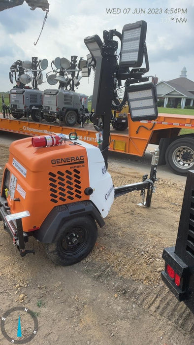 2023 Generac MLT2 Diesel, Flex Switch 120V Input, Powerzone Controller, (4) 320W LED Lights, 4kW Generator, 39.9 Gal Fuel Tank, 2" Ball, T3