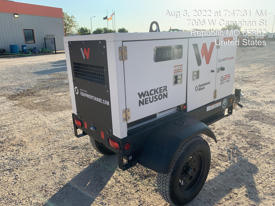 2022 WACKER NEUSON G25