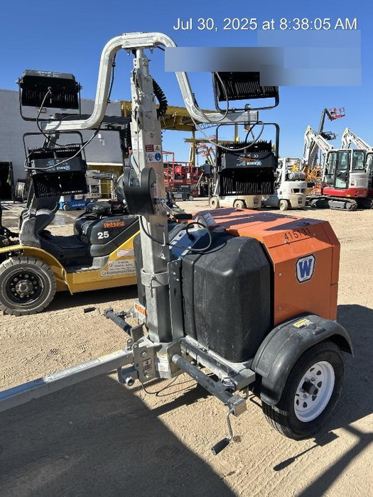 2024 Wanco WLTT-4MM4K Diesel, Deep Sea Controller, Shore Power Plug, Auto Start, (4) 350W LED Floodlights, 4kW Generator, 60 Gal Fuel Tank, 2" Ball, T3