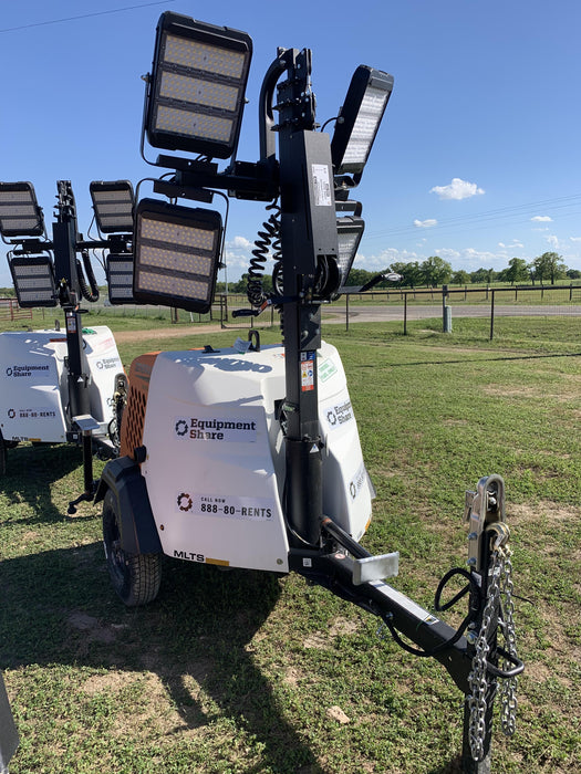 2023 Generac MLT2 Diesel, Flex Switch 120V Input, Powerzone Controller, 
(4) 320W LED Lights, 4kW Generator, 39.9 Gal Fuel Tank, 2" Ball, T3