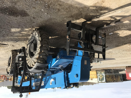 2018 Genie GTH-844 Genie GTH-844 w/ROPS, Work Lights, Solid Tires, RH Cab Mesh, Beacon, 60" Carriage and Forks