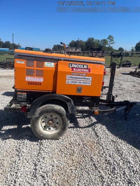 2022 Lincoln Electric LE400 Kubota V1505, Trlr, Cable Rack, Light Kit, ES Decals, T3