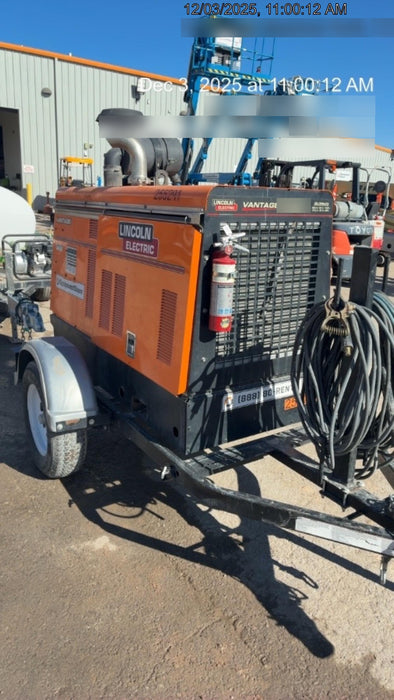 2022 Lincoln Electric Vantage 549X Crosslink Technology, Trailer Mounted, ES Decals, T3