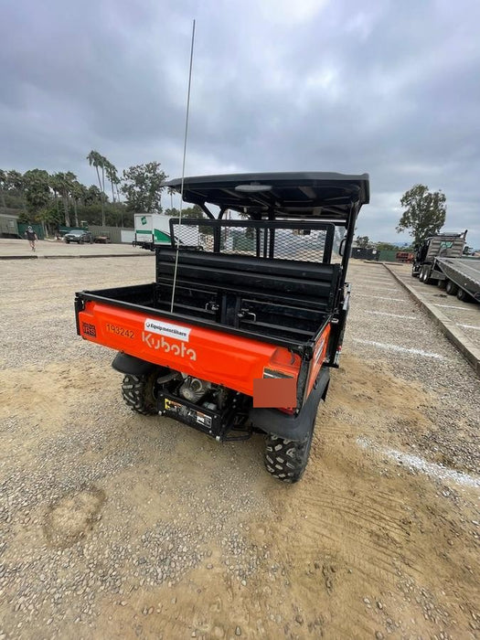 2021 Kubota RTV-X1140W-H Plastic Canopy, Windshield Acrylic Clear, LED Strobe Light, Wire Harness Kit, Back up Alarm