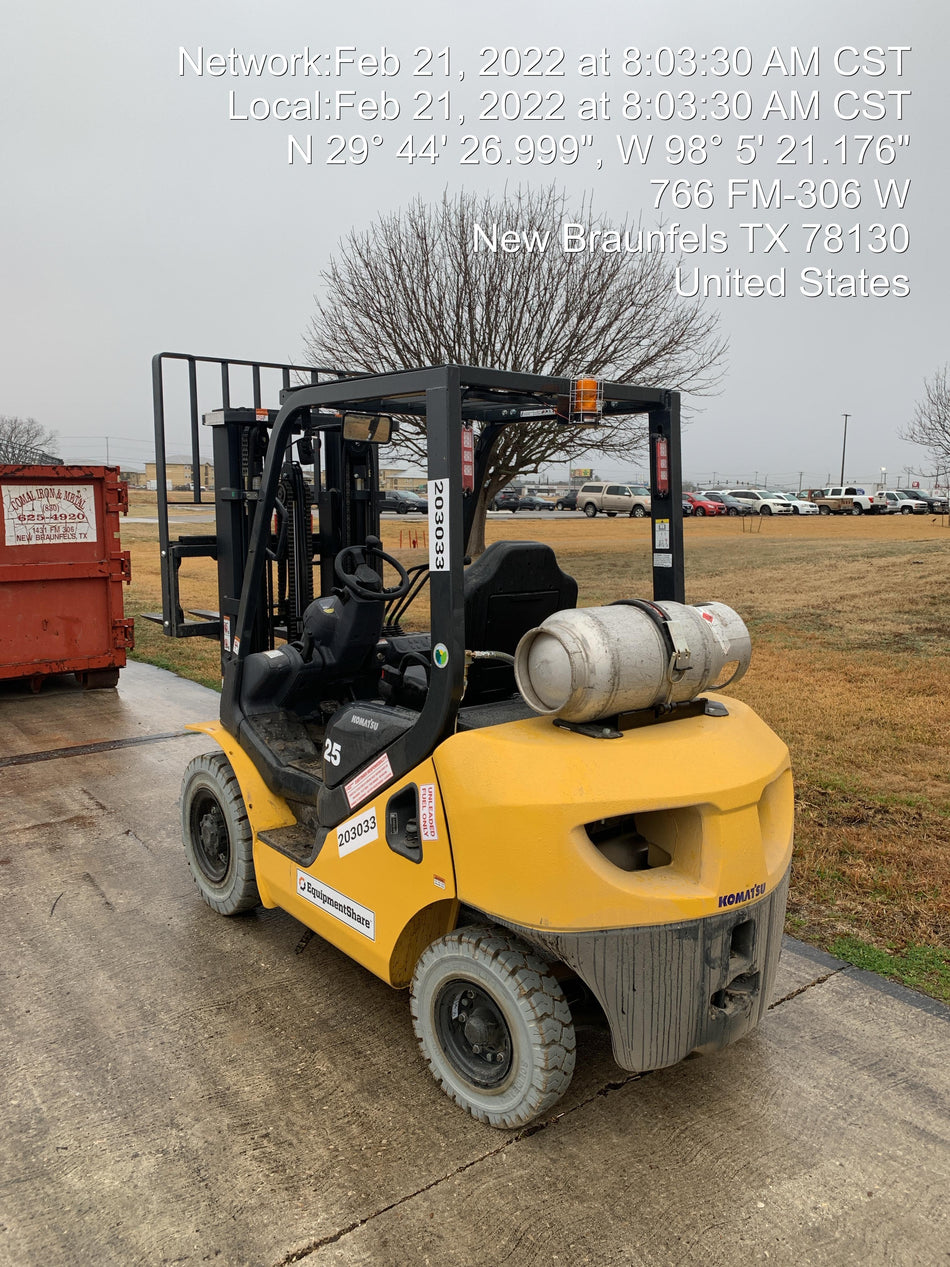 2022 KOMATSU FG25T-16