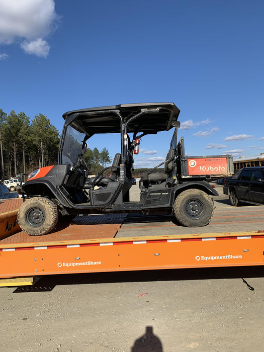 2021 Kubota RTV-X1140W-H Plastic Canopy, Windshield Acrylic Clear, LED Strobe Light, Wire Harness Kit, Back up Alarm