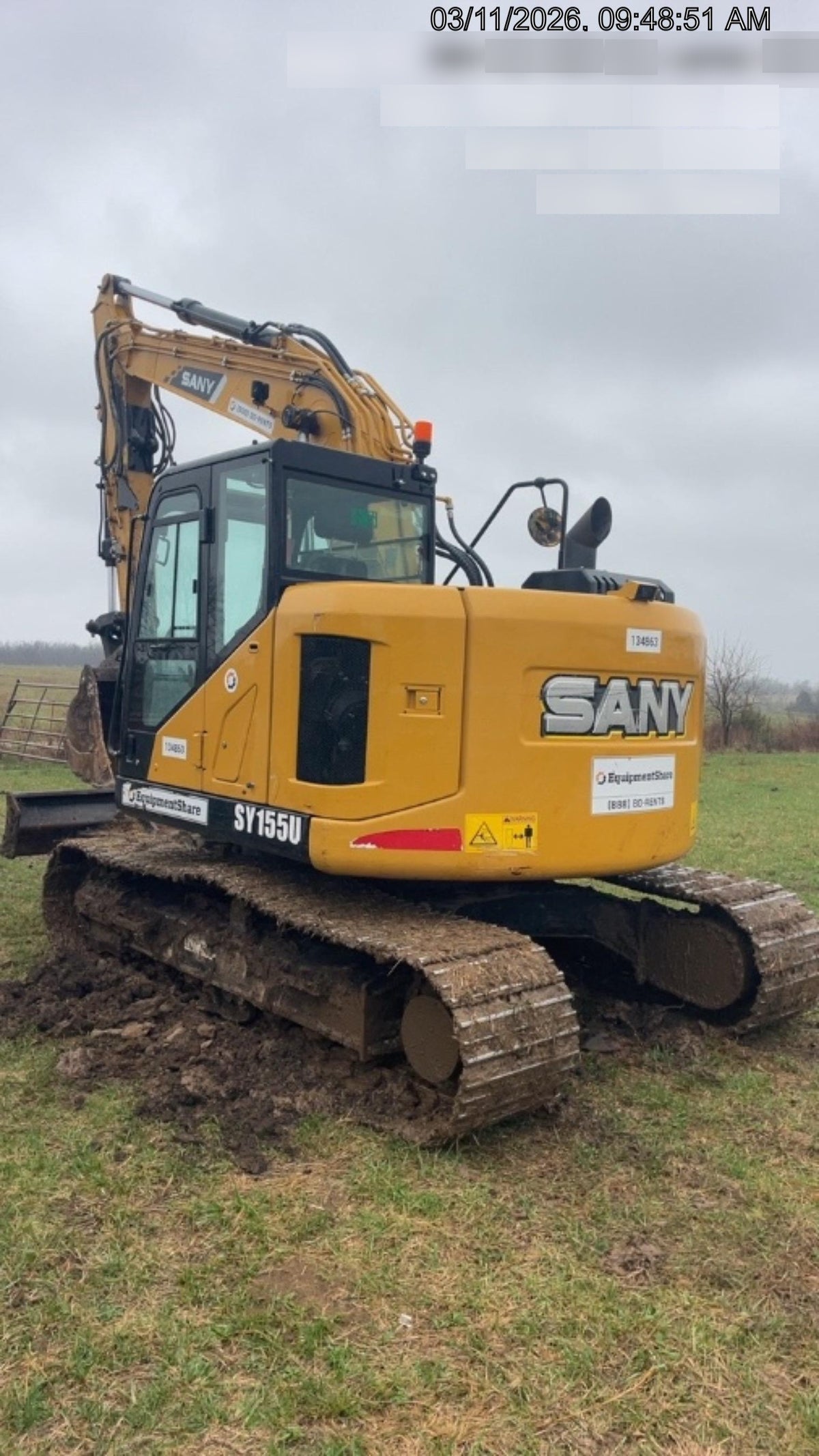 2021 SANY SY155U