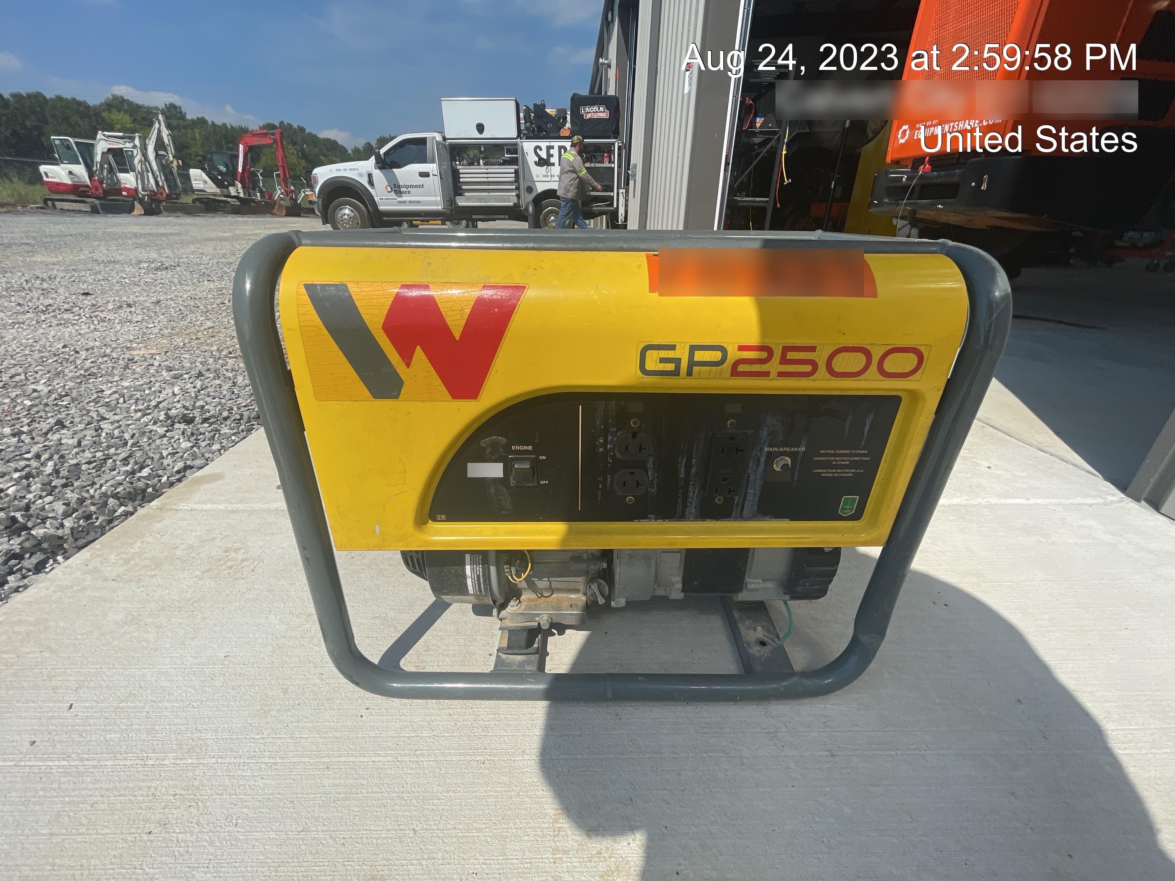 2020 WACKER NEUSON GP2500A