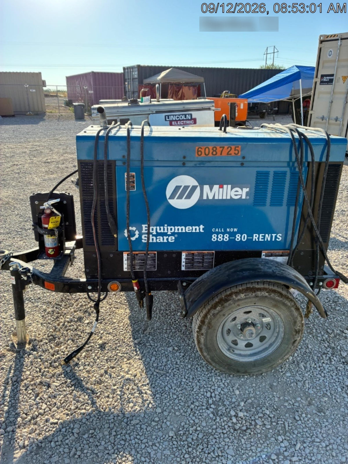 2025 MILLER ELECTRIC BIG BLUE 400
