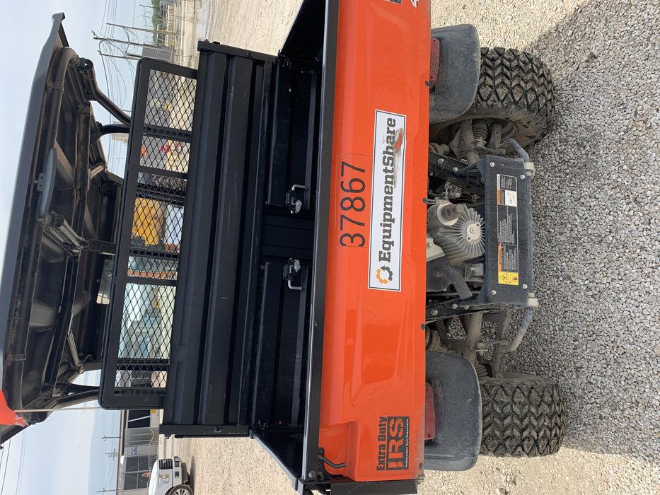 2019 Kubota RTV-X1140W-H 4wd Utility Cart, LED Strobe, Windshield Tempered Glass, Plastic Canopy, Wire Harness Kit, Backup Alarm