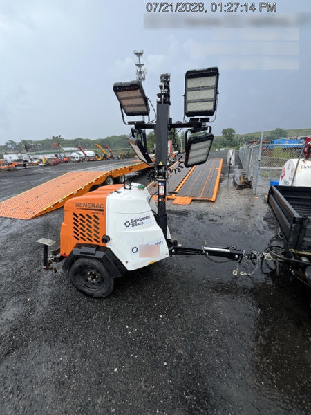 2023 Generac MLT2 Diesel, Flex Switch 120V Input, Powerzone Controller, (4) 320W LED Lights, 4kW Generator, 39.9 Gal Fuel Tank, 2" Ball, T3