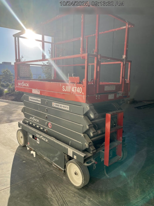 2018 Skyjack SJIII-4740 Standard Rental Specs