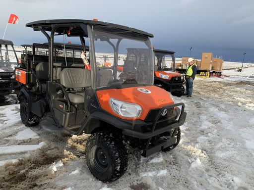 2021 Kubota RTV-X1140W-H Plastic Canopy, Windshield Acrylic Clear, LED Strobe Light, Wire Harness Kit, Back up Alarm