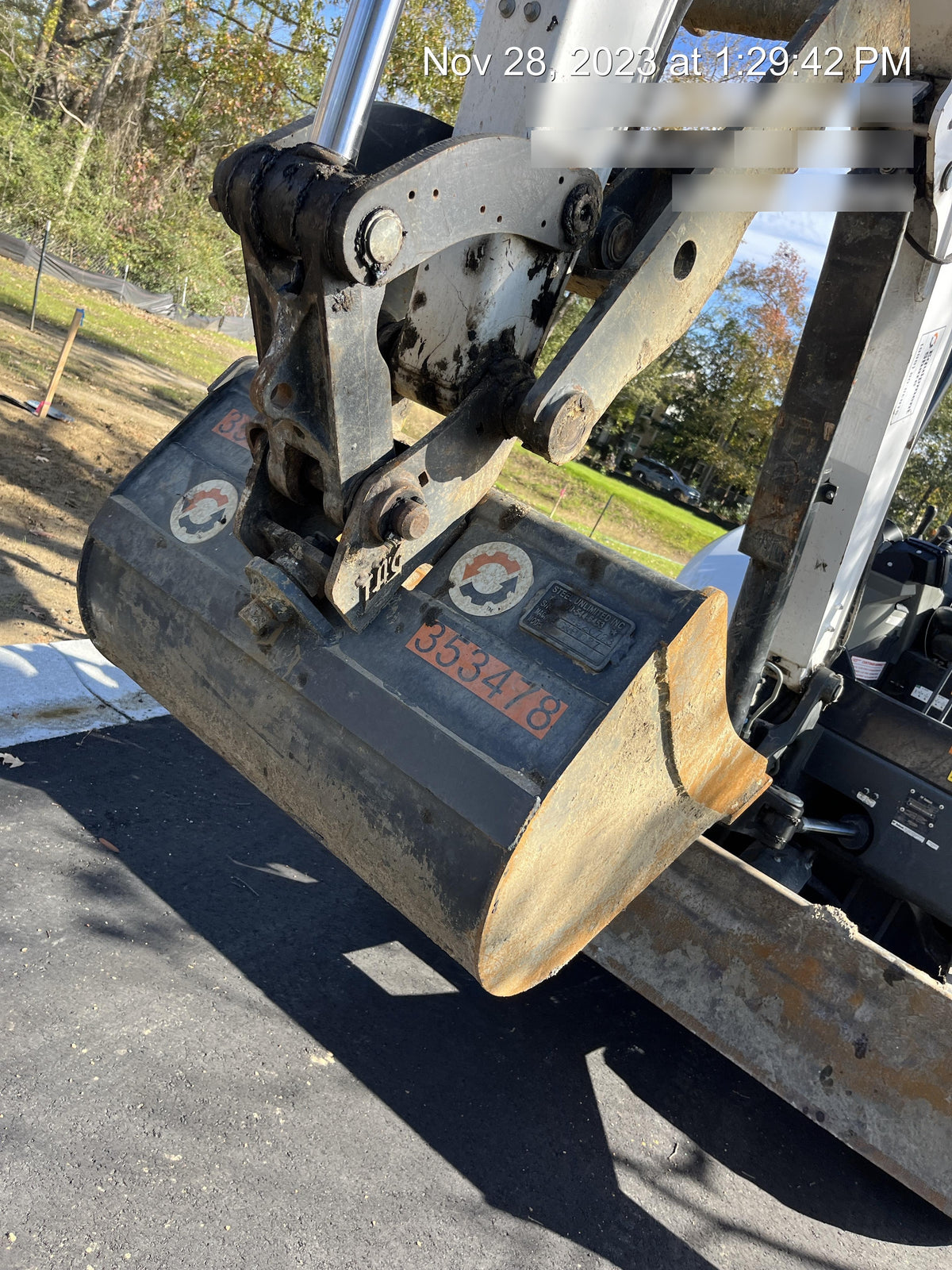 2023 STEEL UNLIMITED 36" Ditching bucket Mini Ex - Steel Unlimited