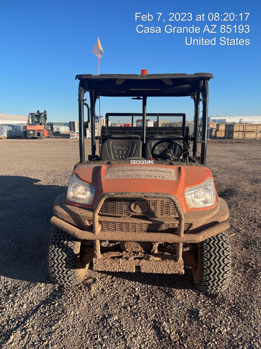 2022 Kubota RTV-X1140W-H Plastic Canopy, Windshield Acrylic Clear, LED Strobe Light, Wire Harness Kit, Back up Alarm