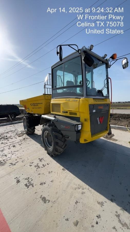 2025 WACKER NEUSON DV604 Cab Standard Tires