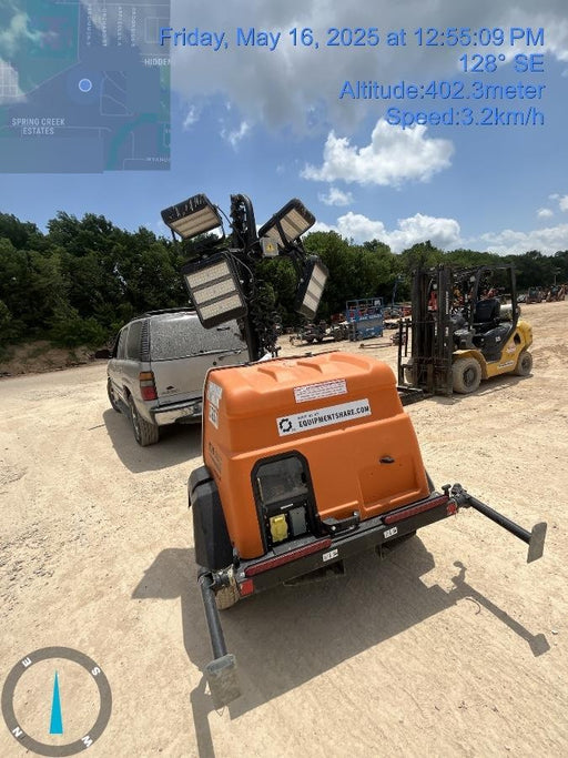 2023 Generac MLT2 Diesel, Flex Switch 120V Input, Powerzone Controller, (4) 320W LED Lights, 4kW Generator, 39.9 Gal Fuel Tank, 2" Ball, T3