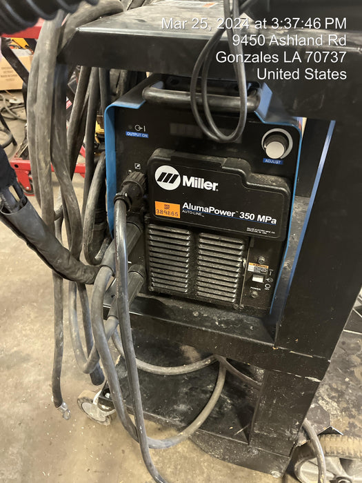 2023 MILLER ELECTRIC AlumaPower 350 MPA