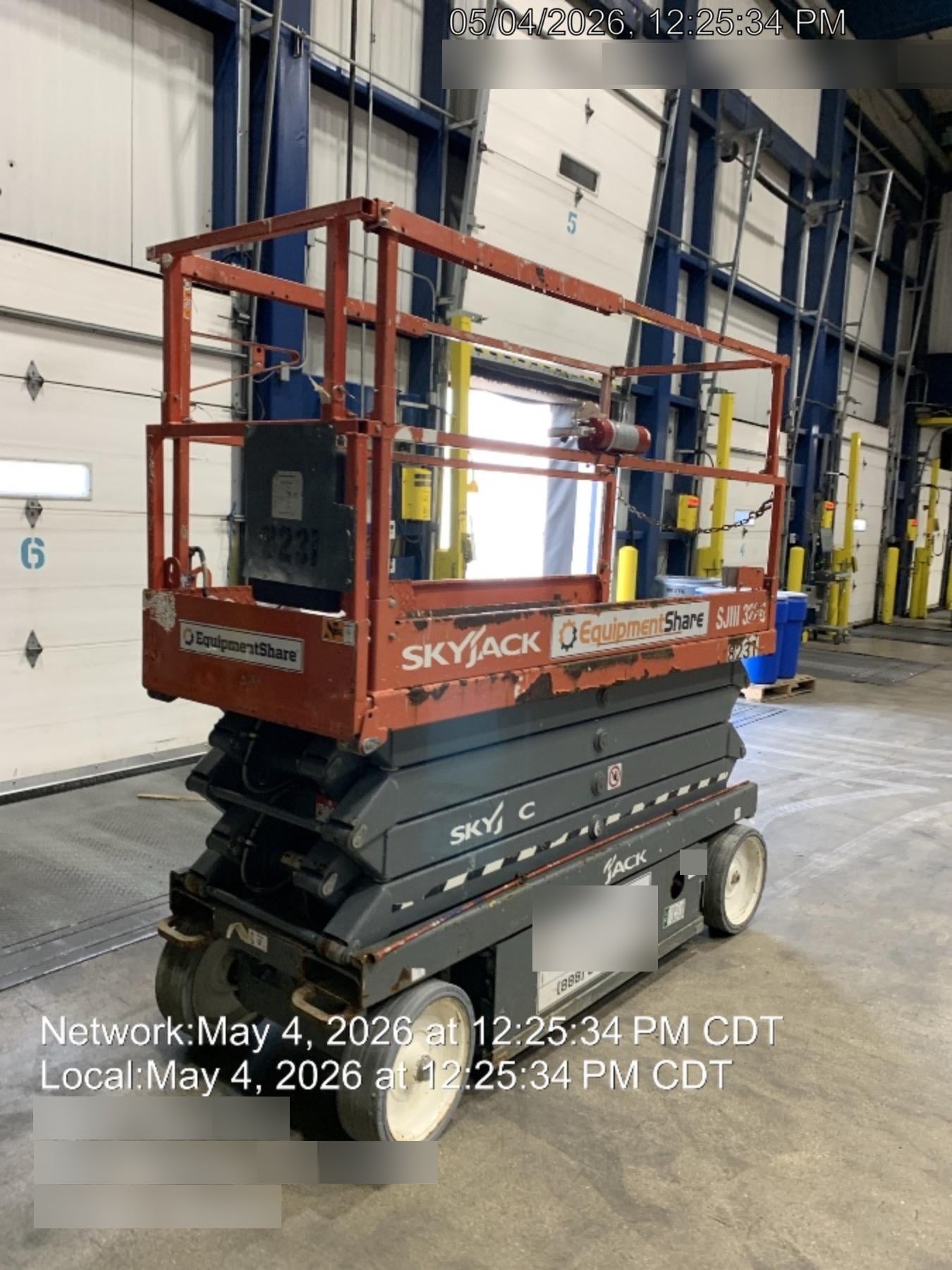 2018 Skyjack SJIII-3226 Skyjack SJIII3226 Scissor Lift w/Trojan Batteries