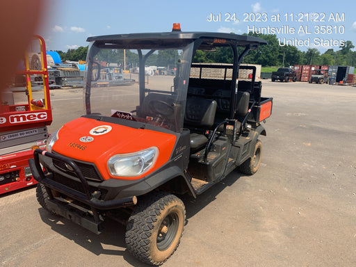 2021 Kubota RTV-X1140W-H Plastic Canopy, Windshield Acrylic Clear, LED Strobe Light, Wire Harness Kit, Back up Alarm